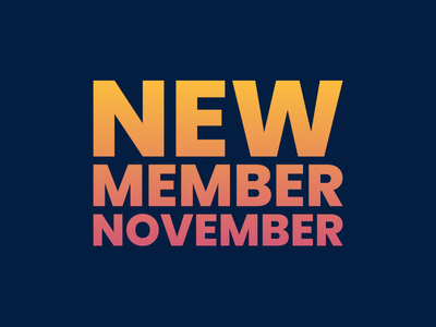 New Member November