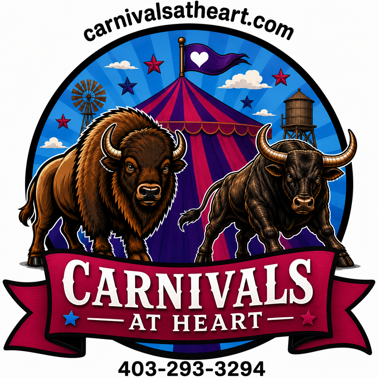 Carnivals at Heart! logo