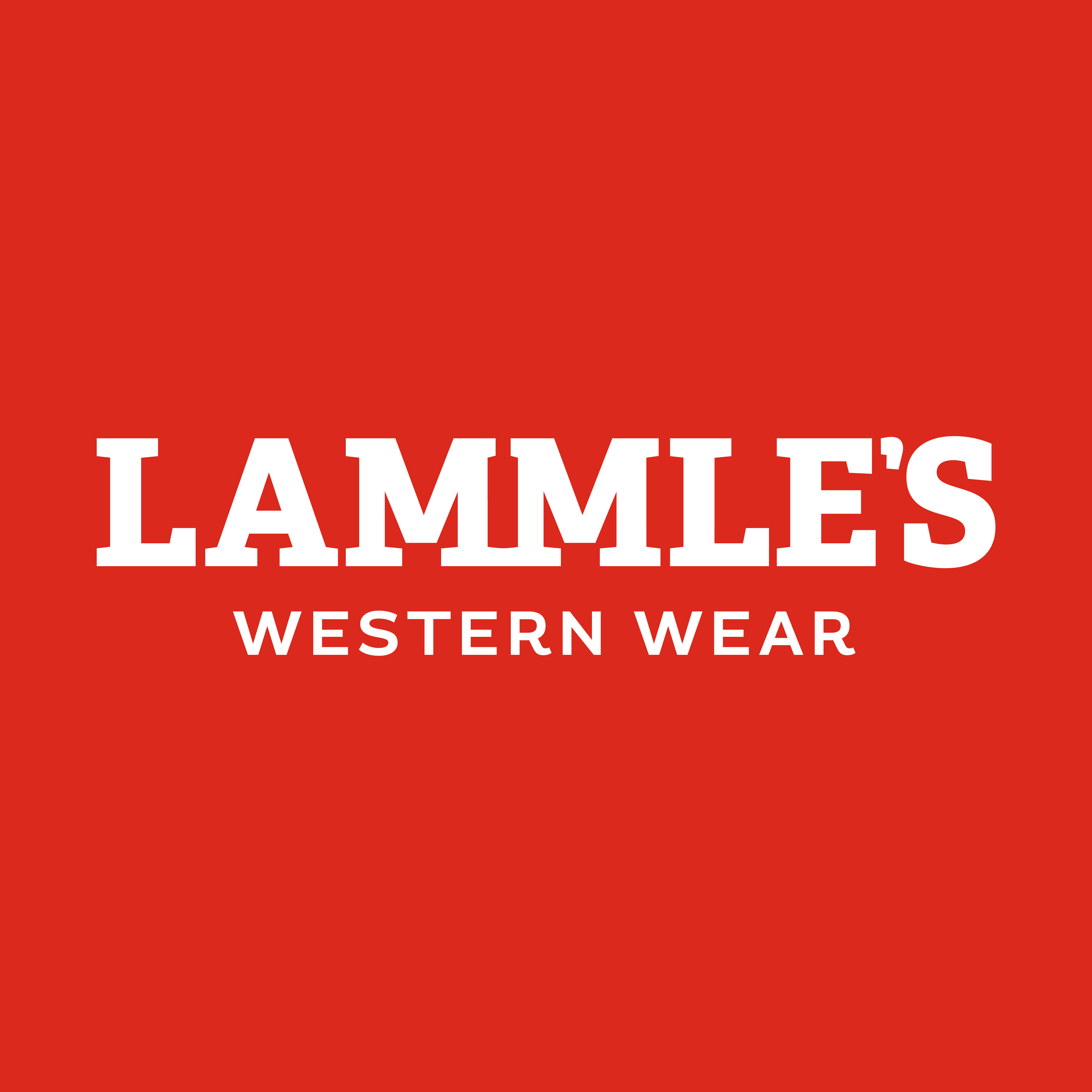 Lammle's Western Wear logo